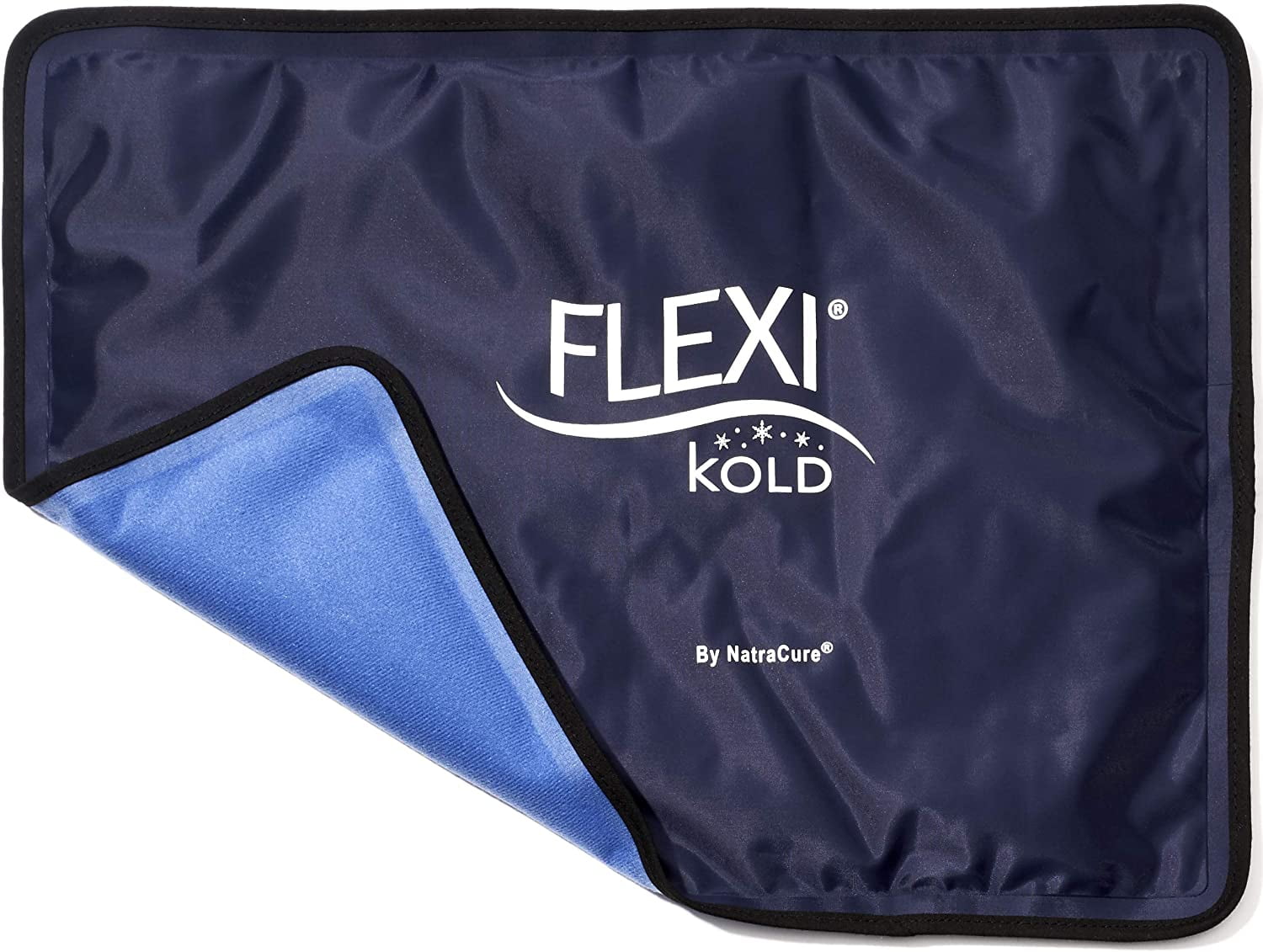 FlexiKold Gel Ice Pack w/Straps (Standard Large: 10.5 x 14.5) - One (1) Reusable  Cold Therapy (for Pain and Injuries, wrap Around Knee, Shoulder, Back,  Ankle, Neck, Hip, Wrist) - 6300 Cold-Strap 