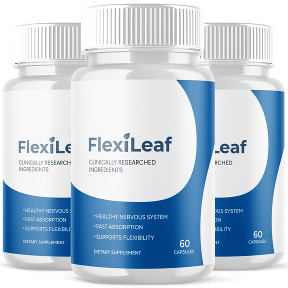 FlexiLeaf Joint Support Pills Advanced Mobility Support Supplement Flexi Leaf 180 Capsules