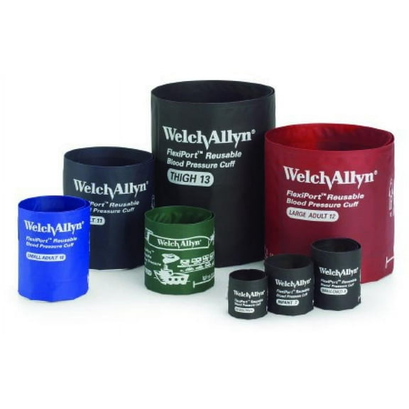 FlexiPort Blood Pressure Cuff, Adult Arm Large, 32 - 43 cm, Nylon, Screw Type Connector, 1 Count