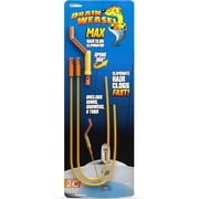 FlexiSnake Drain Weasel MAX Snake Hair Clog Remover Plumbing Tools, 24 inch, 2 Pack