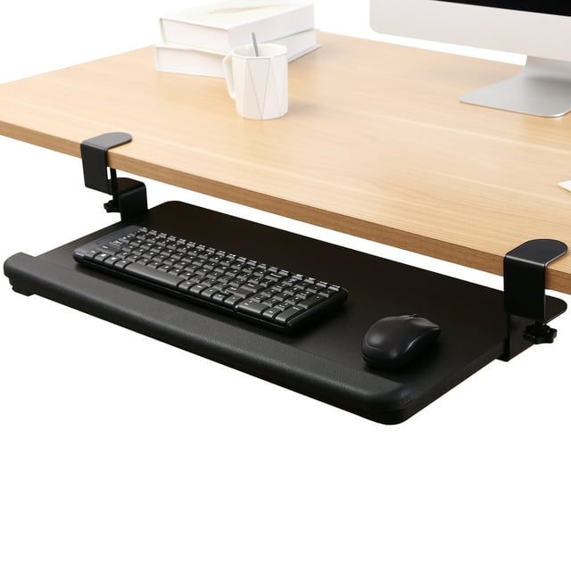 FlexiSpot 25"x 12" Retractable Keyboard Tray Under Desk Ergonomic Slide