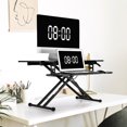 thumbnail image 1 of FlexiSpot 31" Home Office Standing Desk Converter Height Adjustable Desk Riser, 1 of 9