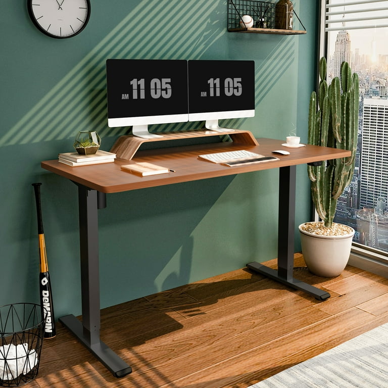 FlexiSpot Whole-Piece Electric Height Adjustable Standing Desk Home Office  Desk