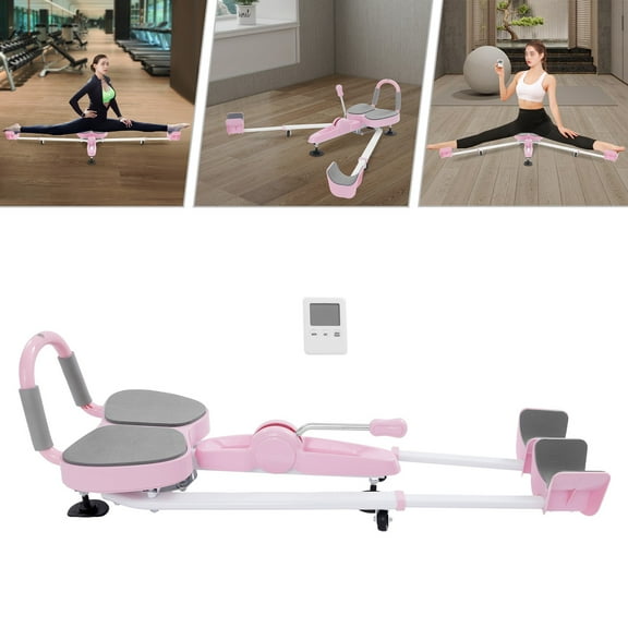 Flexibility Leg Stretcher, Pink, 150kg/330.7lbs Load Capacity, Heavy Duty Split Machine for  Gymnastics, Martial Arts