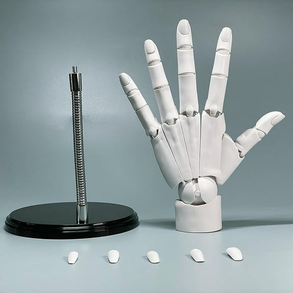 Flexible 1:1 Hand Model, Posable for Art Sketching & Painting