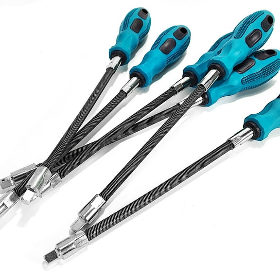 Flexible 14 Inch Socket Screwdriver With Comfortable Grip For Easy Use Fangkenuo