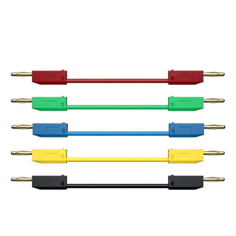 Flexible 2mm Cord Wire with Gold plate Banana connector PVC Cable for ...