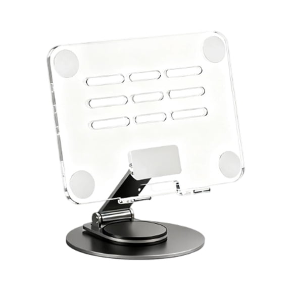 Flexible 360 Adjustable Tablet Stand Metal Arm And Clear Acrylic Base For All Tablets Desktop Holder Phone Stand