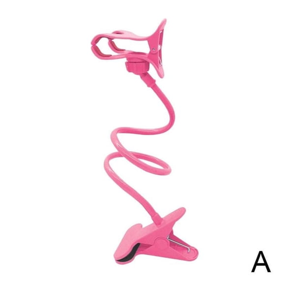 Flexible 360 Clip Mobile Cell Phone Holder Lazy Bed Bracket Mount Stand