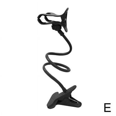 Flexible 360 Clip Mobile Cell Phone Holder Lazy Bed Desktop Bracket Mount Stand