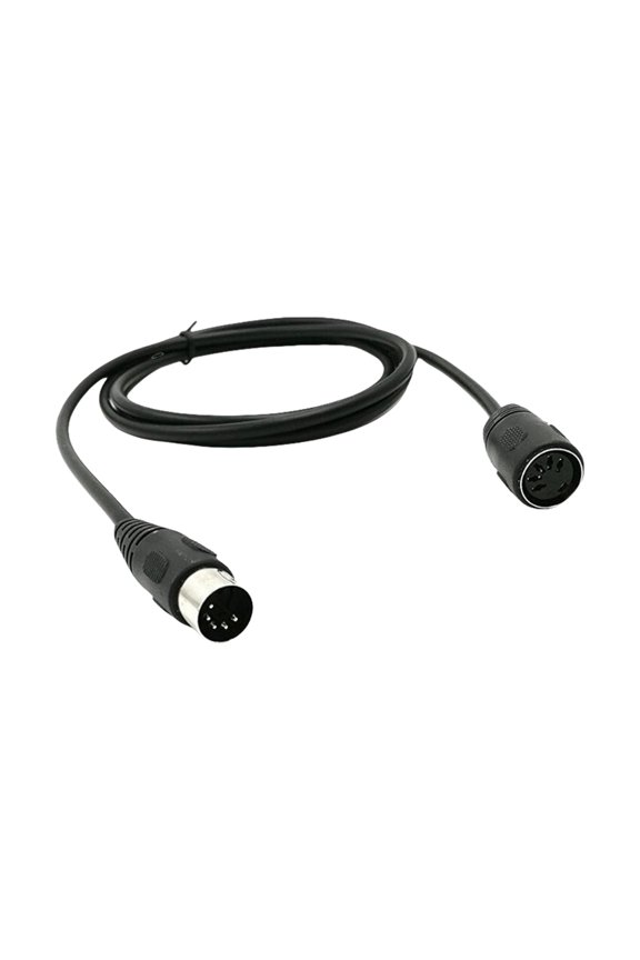Flexible 3Meter 5Pin DIN Male to Female Cable for Electronic Instrument and Devices Electronic Drum Cable