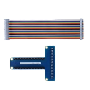 Flexible 40,Pin GPIO Cable Board Set, Expand Ports For <span Style="background:red"></span> 1B+/2B/3B Projects Easily