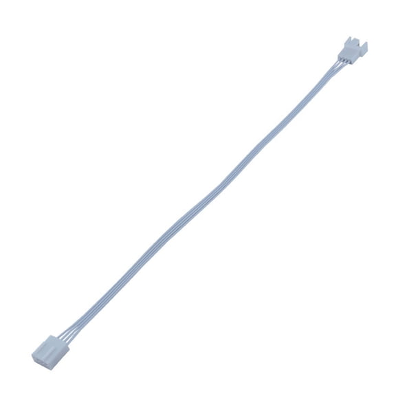 Flexible 4PIN CPU Cooler Power Wire, 30cm Extension for Complex Routing & Enhanced in Builds, Motherboard Fit