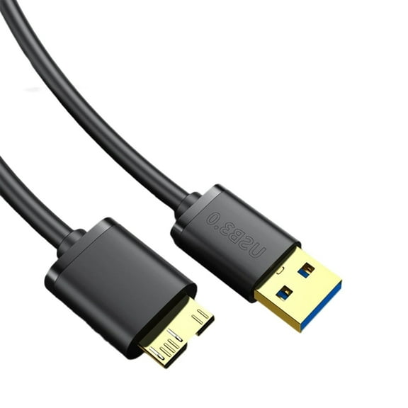 Flexible 50/100cm USB3.0 to Microed B Cable for Efficient Data Transfer and Device Charging