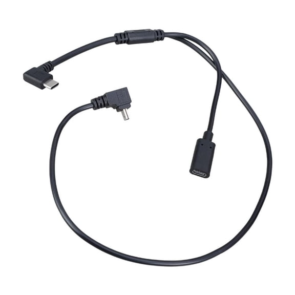 Flexible 54cm Cable Plastic Texture Enables Keyboard Connectivitys While Charging