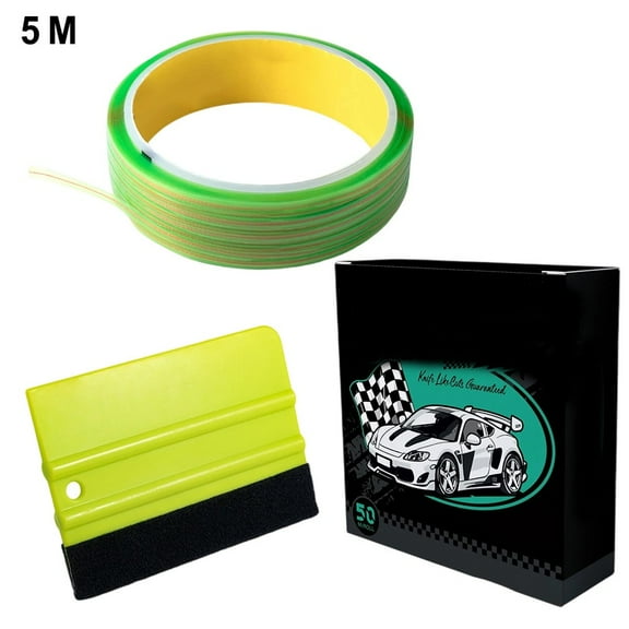Flexible 550M Safe Finish Line Tape For Accurate Vinyl Wrapping Applications
