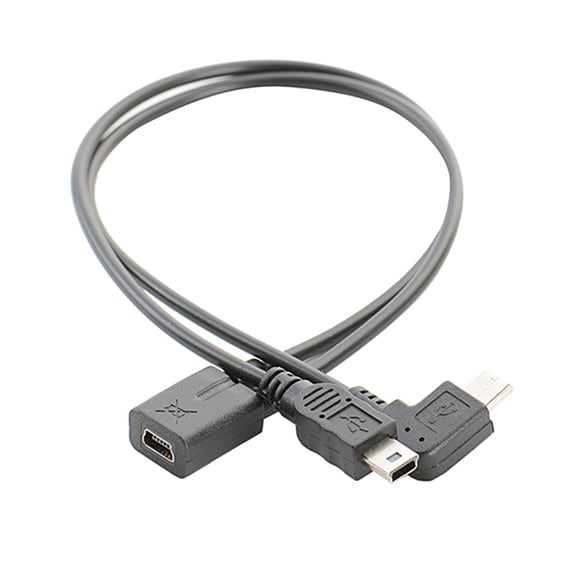 Flexible 5Pin Y Splitter Cable USB Splitter Extender Charging Cable Splitter Extension Cable Wire