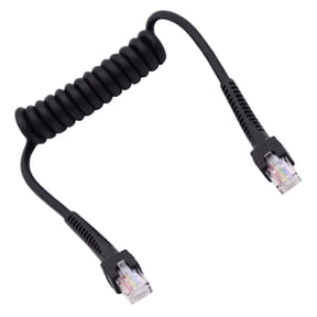 Flexible 8 Cored Cat6 Gigabit Ethernet Cable Spring Design Fast Speed LAN Wire for Home Office and Security
