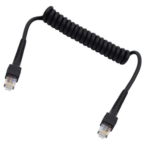 Flexible 8 Cored Cat6 Gigabit Ethernet Cable Spring Design Fast Speed LAN Wire