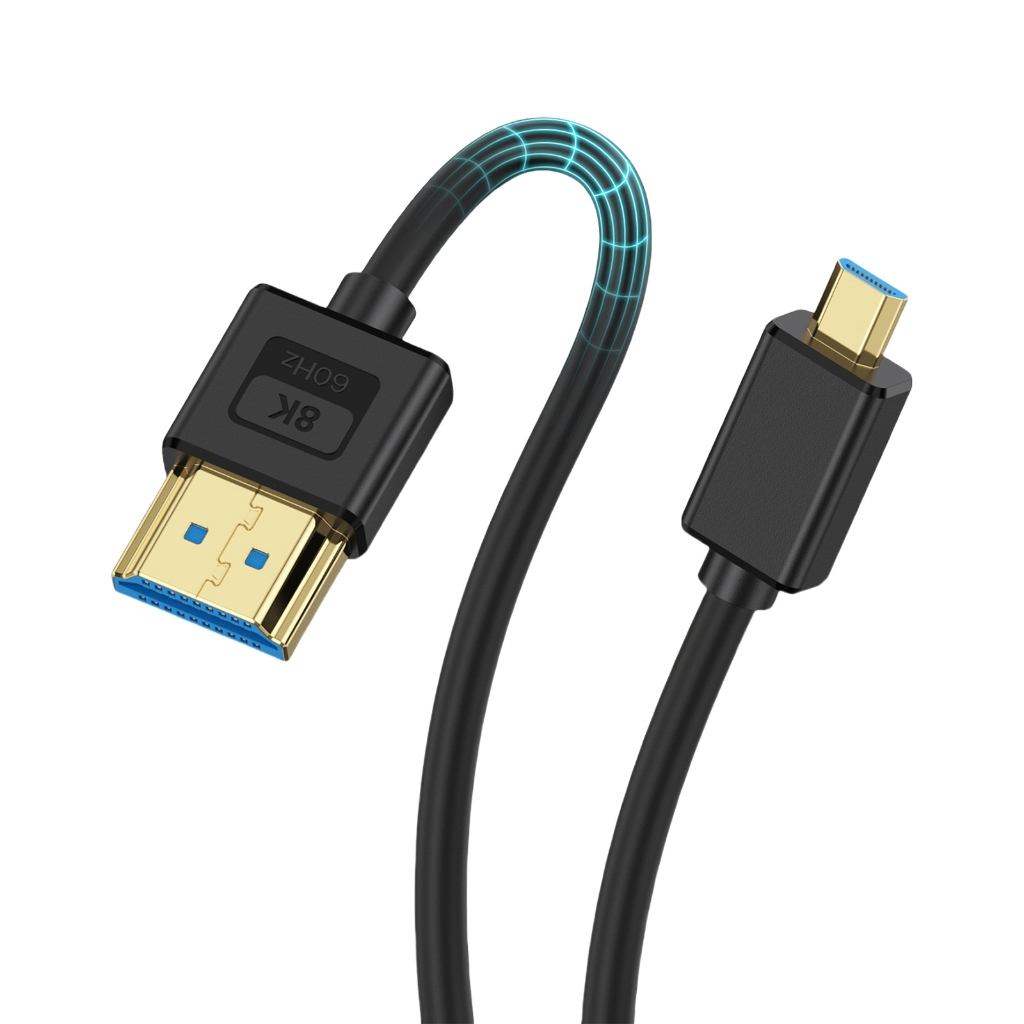 Flexible 90 Degree Microed 1080p Camera Cord 30CM 8K60Hz 4K120Hz ...