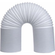 Flexible AC Exhaust Hose, Anti-Clockwise Threaded Pipe for Easy Installation, Universal Fit & Durable Design, Leak Prevention & Heat Wear Resistance, Compact Storage  150mm,