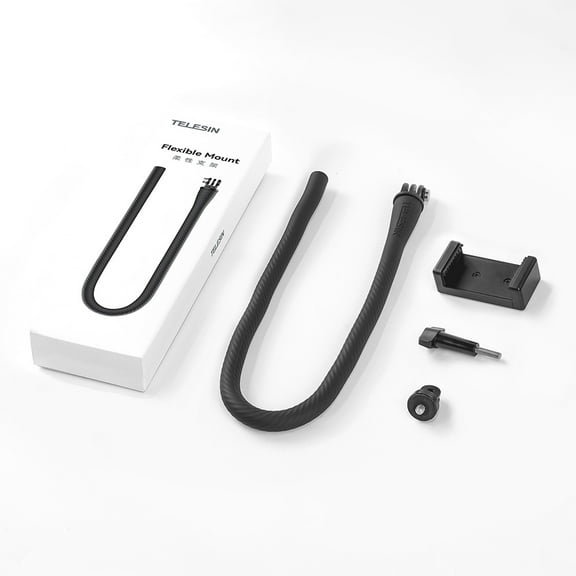 Flexible Action Camera Mount - Bigcan Universal GoPro Tripod with Phone Holder, 360 Bendable Octopus Stand for Travel, Vlogging, Fitness, Baby Stroller, Car, Outdoors