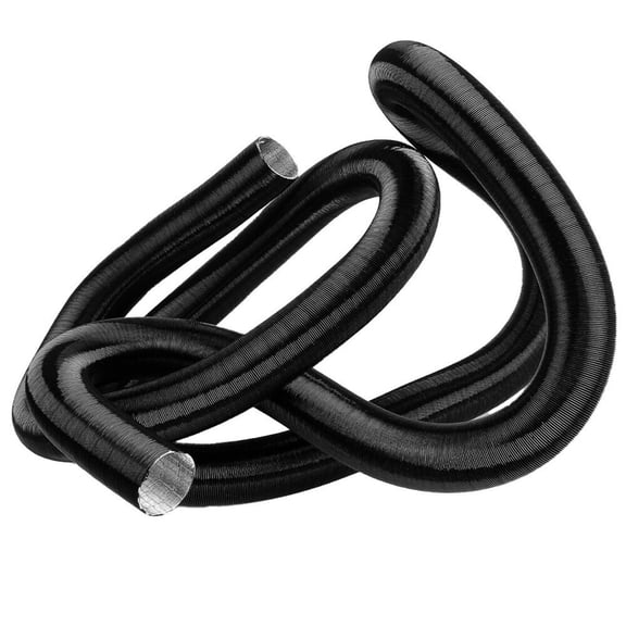 Flexible Aluminum Air Heater Duct Pipe Stretch to 500cm for Parking Heaters Cars Trucks Boats Machines