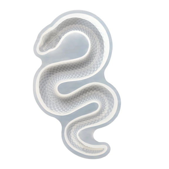Flexible And Sturdy Silicone Snake Mold Handmade Jewelry Accessory Mold Perfect For Crafting And Model Displays
