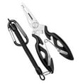 thumbnail image 1 of Flexible Angling Pliers Wear-Resistant Stainless Steel Automatic Reset Spring Lure Pliers for Fishing, 1 of 7
