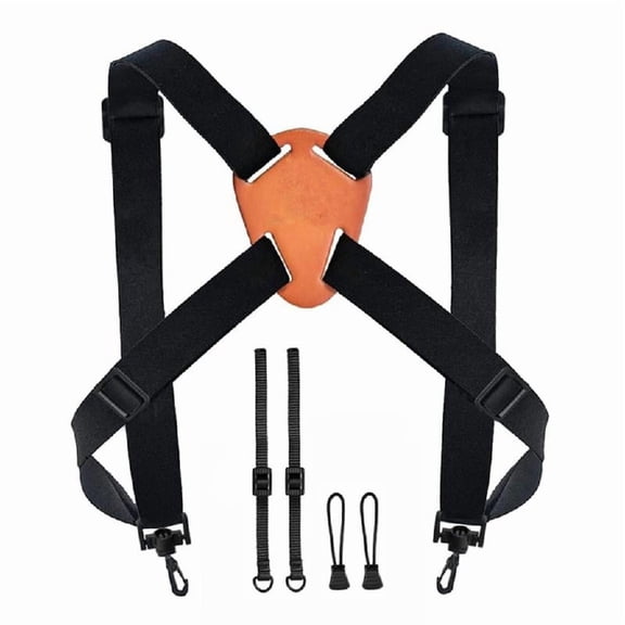 Flexible Bands Camera Strap Ergonomic Quickly Release Chest Strap for Outdoor Lover