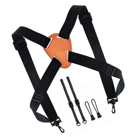 Flexible Bands Camera Support Strap Ergonomic Quickly Release Chest Strap