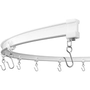 Flexible Bendable Ceiling Curtain Track System30 ft, Curved Ceiling Track for Curtains, Room Divider Ceiling Track, Track Curtains Ceiling Mount