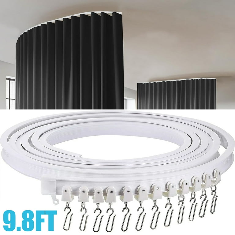 Curved Curtain Track Ceiling Mount — free download