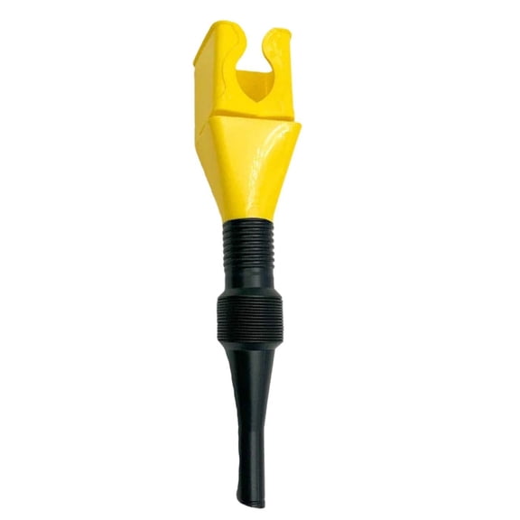 Flexible Car Fuel Funnel,Plastic Foldable Oil Exchange Funnels for Auto,Retractable Clasp Gasoline Funnels,Household Universal Draining Oil Funnel for Cars and Motorcycles(12x1.7")(Yellow)
