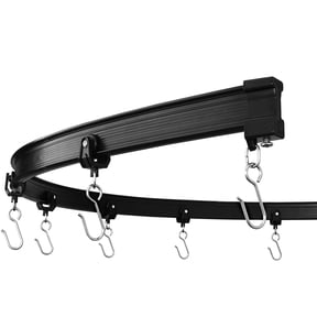 Flexible Ceiling Curtain Track, Ceiling Track for Curtains, Curtain Track Ceiling Mount, Curtain Rail, Ceiling Curtain Rod, Sliding Curtain Track System (8 ft)