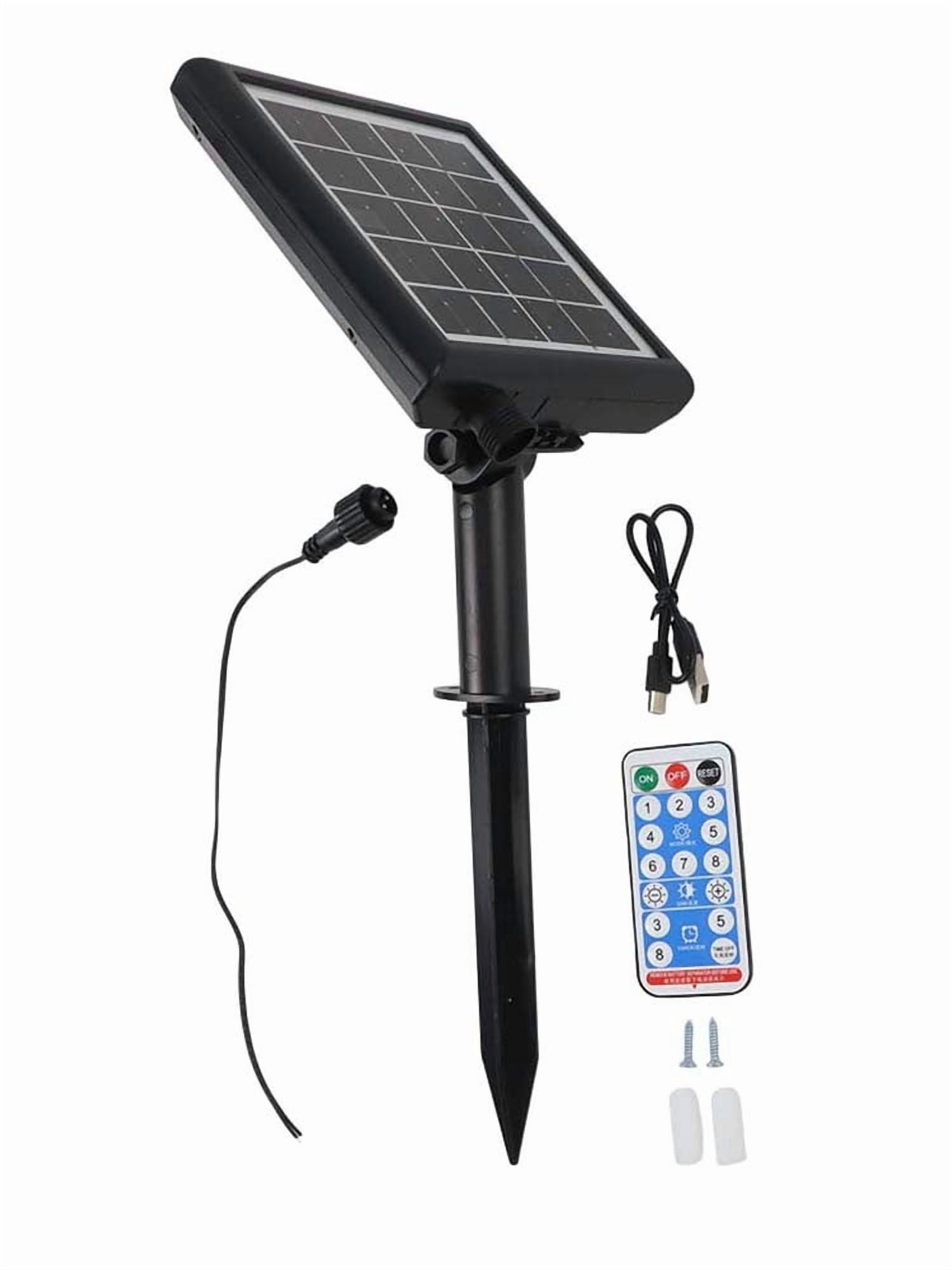 Flexible Charging Options Solar Control Box For 3 7V/24V Light Strings ...