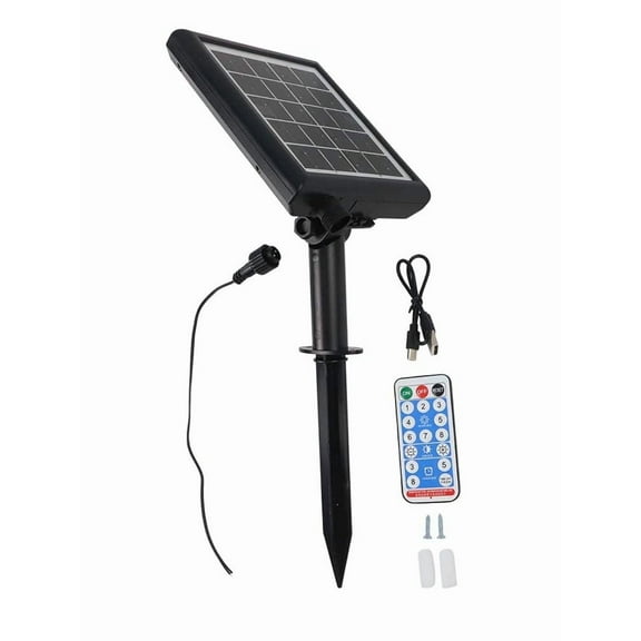 Flexible Charging Options Solar Control Box For 3 7V/24V Light Strings