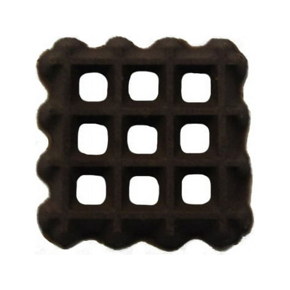 Flexible Chocolate Mold: Waffle 50mm: 6 Cavites