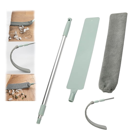 Flexible Cleaning Tool Detachable Handle MultiSurfaces Dusting Brush Home Use