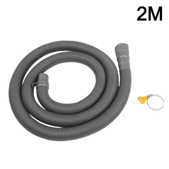 Flexible Collapsible Caravan Drain Pipe with Adjustable Adapter Sewer Hose Kit for RVs Motorhomes Extendable from 1 to 5 Meters