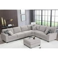 thumbnail image 1 of Flexible Combination Modular Sectional Sofa Charcoal, 1 of 10