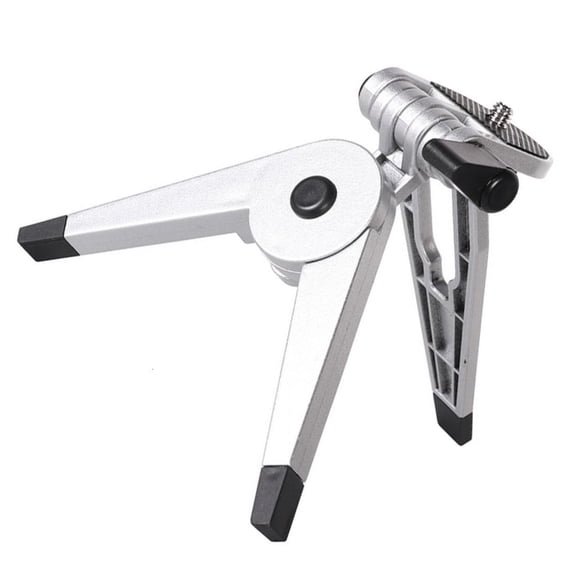 Flexible Compact Tripod Foldable ABS Metal Frame 1/4 Screw Mount 180° Adjustable Head Perfect For Outdoor Photography