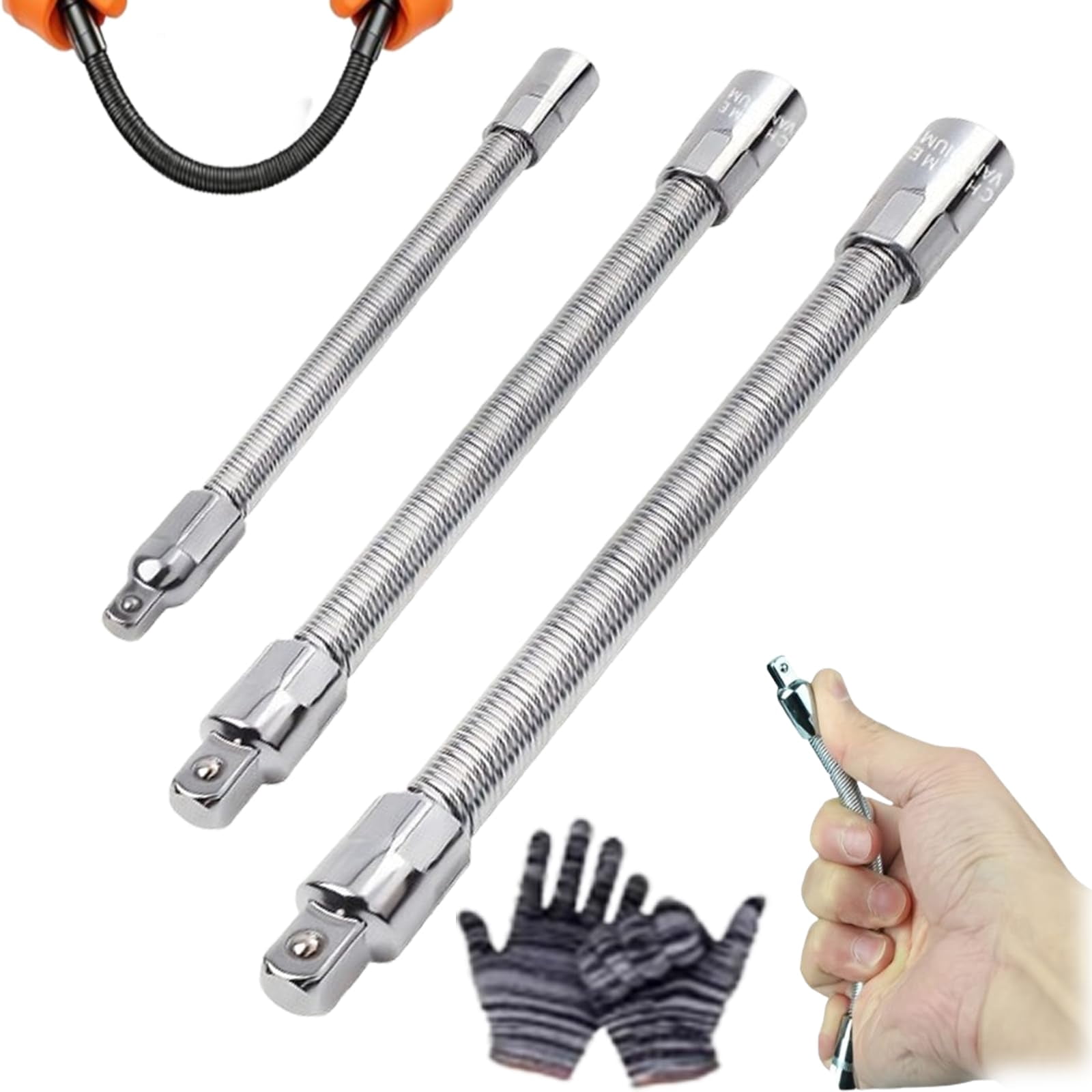 Flexible Connecting Rod, 360 Miracle Tool Extension, Conquer Tight ...