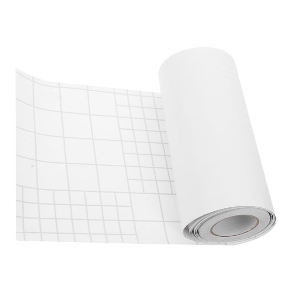 Raindrops Outdoor Application Wall Molding Sticker White PVC 1 Roll
