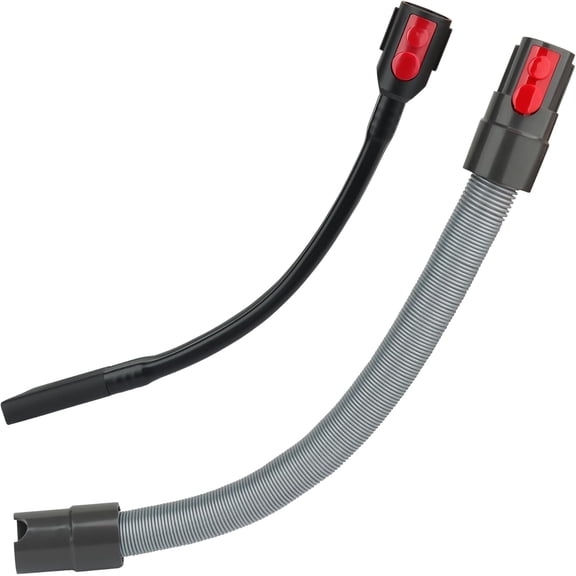 Flexible Crevice Tool and Extension Hose for Dy*son Cordless Vacuum Cleaner V15 V15s Gen5 V12 V11 V10 V9 V8 V7 Dryer Vent Cleaner Kit and Car Detailing Attachments