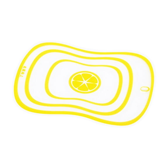 Flexible Cutting Board Kitchen - 8x6in Bending Food Prep Mat, Non-Slip PE Plastic Chopping Board for Vegetables, Fruits, Bread