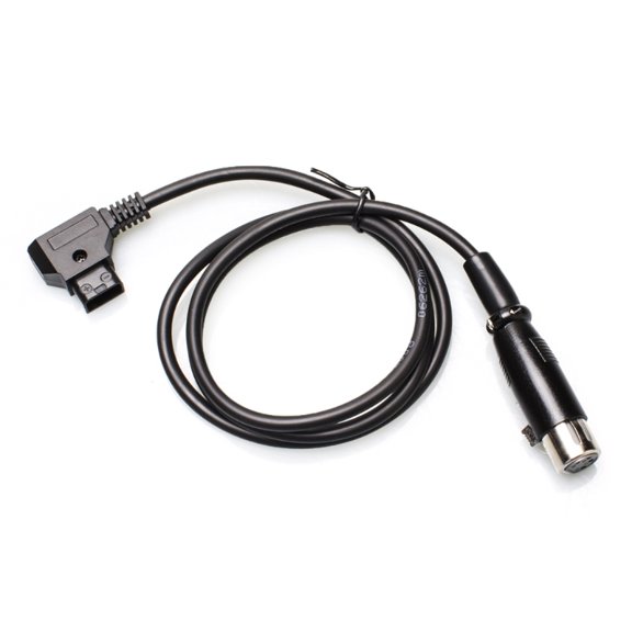 Flexible D-TAP to 4Pin Power Connector D-TAP B Type 4Pins Conversion Cord for Video Recording Equipment