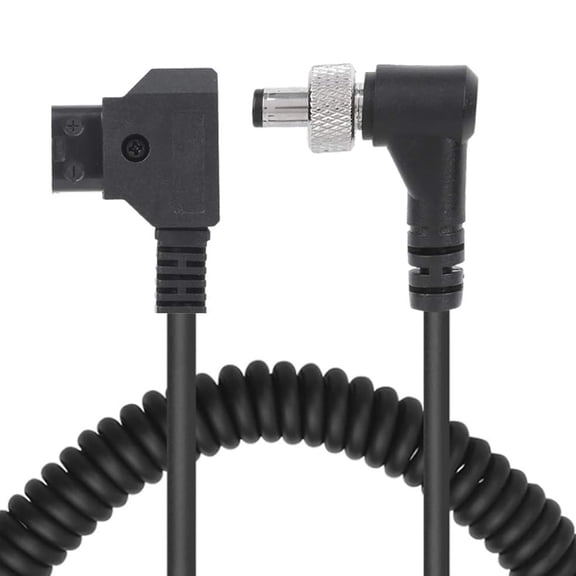 Flexible D Tap to DC12V Right Cable Locking Monitors Power Supply for Video Devices PIXE7, PIXE5 7 screen Displays