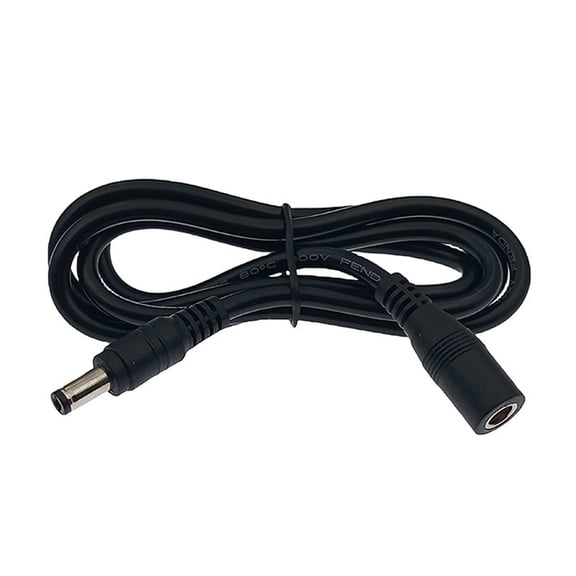 Flexible DC5521 Power Extension Cable 18AWG Copper Conductors 5.0Mm Diameter Wire For Electronics Power Supply Cord