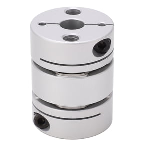 Flexible Diaphragm Coupler for Motor Encoder & Machine Connections 34mm OD Shaft Coupling